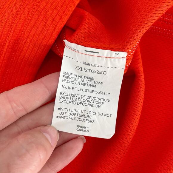 Under Armour 2XL Heatgear Golf Polo Men Orange G Logo Short Sleeve Shirt Jersey - Picture 5 of 7